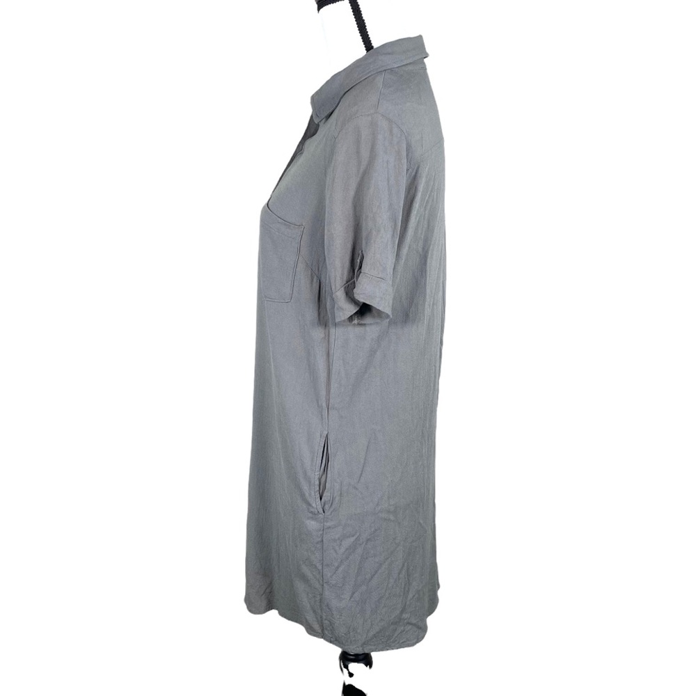 Lulus Olive Green Button Down Shirt Dress - Picture 5 of 10